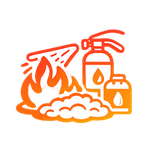 KV-LITE CLASS - D Suitable for flammable liquid fire control
