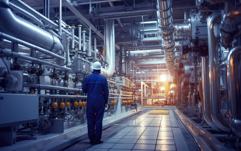 chemical process plant