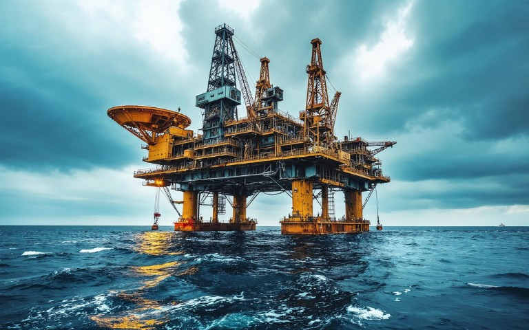 offshore oil platform