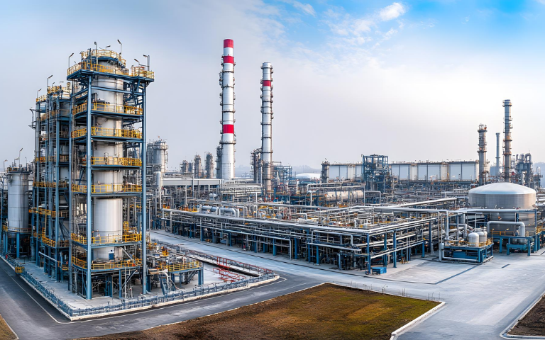 oil and gas refineries