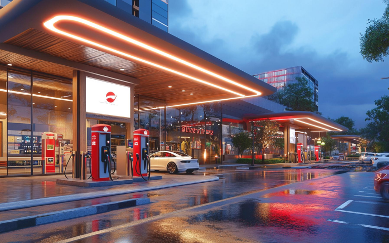 service stations and retail outlets